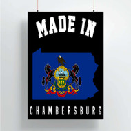 Onyourcases Made In Chambersburg Pennsylvania Custom Poster Silk Poster Wall Decor Home Decoration Wall Art Satin Silky Decorative Wallpaper Personalized Wall Hanging 20x14 Inch 24x35 Inch Poster