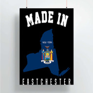 Onyourcases Made In Eastchester New York Custom Poster Silk Poster Wall Decor Home Decoration Wall Art Satin Silky Decorative Wallpaper Personalized Wall Hanging 20x14 Inch 24x35 Inch Poster