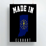 Onyourcases Made In Elkhart Indiana Custom Poster Silk Poster Wall Decor Home Decoration Wall Art Satin Silky Decorative Wallpaper Personalized Wall Hanging 20x14 Inch 24x35 Inch Poster
