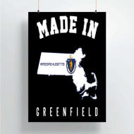 Onyourcases Made In Greenfield Massachusetts Custom Poster Silk Poster Wall Decor Home Decoration Wall Art Satin Silky Decorative Wallpaper Personalized Wall Hanging 20x14 Inch 24x35 Inch Poster