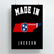 Onyourcases Made In Jackson Tennessee Custom Poster Silk Poster Wall Decor Home Decoration Wall Art Satin Silky Decorative Wallpaper Personalized Wall Hanging 20x14 Inch 24x35 Inch Poster