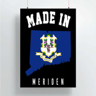 Onyourcases Made In Meriden Connecticut Custom Poster Silk Poster Wall Decor Home Decoration Wall Art Satin Silky Decorative Wallpaper Personalized Wall Hanging 20x14 Inch 24x35 Inch Poster