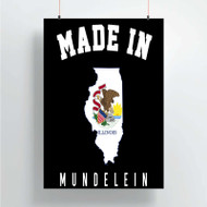 Onyourcases Made In Mundelein Illinois Custom Poster Silk Poster Wall Decor Home Decoration Wall Art Satin Silky Decorative Wallpaper Personalized Wall Hanging 20x14 Inch 24x35 Inch Poster