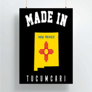 Onyourcases Made In Tucumcari New Mexico Custom Poster Silk Poster Wall Decor Home Decoration Wall Art Satin Silky Decorative Wallpaper Personalized Wall Hanging 20x14 Inch 24x35 Inch Poster