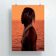 Onyourcases 66 Lil Yachty Feat Trippie Redd Custom Poster Silk Poster Wall Decor Home Decoration Wall Art Satin Silky Decorative Wallpaper Personalized Wall Hanging 20x14 Inch 24x35 Inch Poster