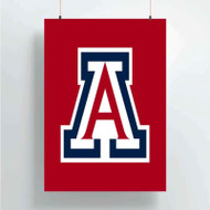 Onyourcases Arizona Wildcats Custom Poster Silk Poster Wall Decor Home Decoration Wall Art Satin Silky Decorative Wallpaper Personalized Wall Hanging 20x14 Inch 24x35 Inch Poster