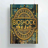 Onyourcases Bioshock Rapture Custom Poster Silk Poster Wall Decor Home Decoration Wall Art Satin Silky Decorative Wallpaper Personalized Wall Hanging 20x14 Inch 24x35 Inch Poster