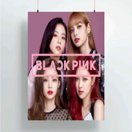 Onyourcases blackpink Custom Poster Silk Poster Wall Decor Home Decoration Wall Art Satin Silky Decorative Wallpaper Personalized Wall Hanging 20x14 Inch 24x35 Inch Poster