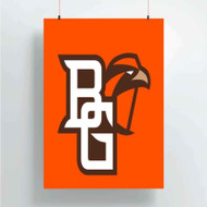 Onyourcases Bowling Green Falcons Custom Poster Silk Poster Wall Decor Home Decoration Wall Art Satin Silky Decorative Wallpaper Personalized Wall Hanging 20x14 Inch 24x35 Inch Poster