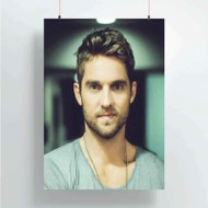 Onyourcases Brett Young Custom Poster Silk Poster Wall Decor Home Decoration Wall Art Satin Silky Decorative Wallpaper Personalized Wall Hanging 20x14 Inch 24x35 Inch Poster