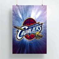 Onyourcases Cleveland Cavaliers NBA Art Custom Poster Silk Poster Wall Decor Home Decoration Wall Art Satin Silky Decorative Wallpaper Personalized Wall Hanging 20x14 Inch 24x35 Inch Poster