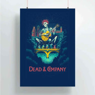 Onyourcases Dead Company Grateful Dead Custom Poster Silk Poster Wall Decor Home Decoration Wall Art Satin Silky Decorative Wallpaper Personalized Wall Hanging 20x14 Inch 24x35 Inch Poster