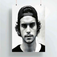 Onyourcases Dylan Rieder Custom Poster Silk Poster Wall Decor Home Decoration Wall Art Satin Silky Decorative Wallpaper Personalized Wall Hanging 20x14 Inch 24x35 Inch Poster