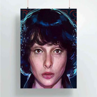 Onyourcases Finn Wolfhard Custom Poster Silk Poster Wall Decor Home Decoration Wall Art Satin Silky Decorative Wallpaper Personalized Wall Hanging 20x14 Inch 24x35 Inch Poster