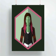 Onyourcases Gamora The Avengers Custom Poster Silk Poster Wall Decor Home Decoration Wall Art Satin Silky Decorative Wallpaper Personalized Wall Hanging 20x14 Inch 24x35 Inch Poster