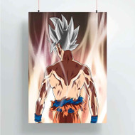 Onyourcases Goku Ultra Instinct Mastered Dragon Ball Super Custom Poster Silk Poster Wall Decor Home Decoration Wall Art Satin Silky Decorative Wallpaper Personalized Wall Hanging 20x14 Inch 24x35 Inch Poster