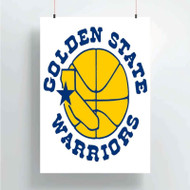 Onyourcases Golden State Warriors NBA Art Custom Poster Silk Poster Wall Decor Home Decoration Wall Art Satin Silky Decorative Wallpaper Personalized Wall Hanging 20x14 Inch 24x35 Inch Poster