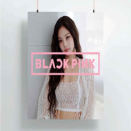 Onyourcases jennie blackpink Custom Poster Silk Poster Wall Decor Home Decoration Wall Art Satin Silky Decorative Wallpaper Personalized Wall Hanging 20x14 Inch 24x35 Inch Poster