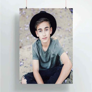 Onyourcases Johnny Orlando Custom Poster Silk Poster Wall Decor Home Decoration Wall Art Satin Silky Decorative Wallpaper Personalized Wall Hanging 20x14 Inch 24x35 Inch Poster