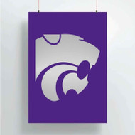 Onyourcases Kansas State Wildcats Custom Poster Silk Poster Wall Decor Home Decoration Wall Art Satin Silky Decorative Wallpaper Personalized Wall Hanging 20x14 Inch 24x35 Inch Poster