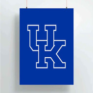 Onyourcases Kentucky Wildcats Art Custom Poster Silk Poster Wall Decor Home Decoration Wall Art Satin Silky Decorative Wallpaper Personalized Wall Hanging 20x14 Inch 24x35 Inch Poster