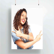 Onyourcases Liza Koshy Custom Poster Silk Poster Wall Decor Home Decoration Wall Art Satin Silky Decorative Wallpaper Personalized Wall Hanging 20x14 Inch 24x35 Inch Poster