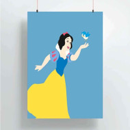 Onyourcases Princess Snow White Disney Custom Poster Silk Poster Wall Decor Home Decoration Wall Art Satin Silky Decorative Wallpaper Personalized Wall Hanging 20x14 Inch 24x35 Inch Poster