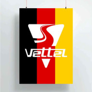 Onyourcases Sebastian Vettel Custom Poster Silk Poster Wall Decor Home Decoration Wall Art Satin Silky Decorative Wallpaper Personalized Wall Hanging 20x14 Inch 24x35 Inch Poster