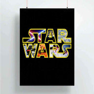 Onyourcases Star Wars Custom Poster Silk Poster Wall Decor Home Decoration Wall Art Satin Silky Decorative Wallpaper Personalized Wall Hanging 20x14 Inch 24x35 Inch Poster