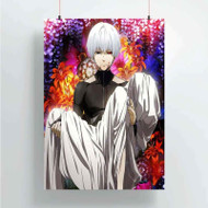 Onyourcases Tokyo Ghoul Custom Poster Silk Poster Wall Decor Home Decoration Wall Art Satin Silky Decorative Wallpaper Personalized Wall Hanging 20x14 Inch 24x35 Inch Poster
