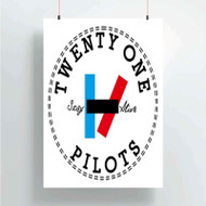 Onyourcases Twenty One Pilots Custom Poster Silk Poster Wall Decor Home Decoration Wall Art Satin Silky Decorative Wallpaper Personalized Wall Hanging 20x14 Inch 24x35 Inch Poster