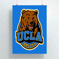 Onyourcases UCLA Bruins Custom Poster Silk Poster Wall Decor Home Decoration Wall Art Satin Silky Decorative Wallpaper Personalized Wall Hanging 20x14 Inch 24x35 Inch Poster