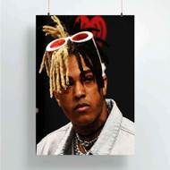 Onyourcases XXXTentacion Rapper Custom Poster Silk Poster Wall Decor Home Decoration Wall Art Satin Silky Decorative Wallpaper Personalized Wall Hanging 20x14 Inch 24x35 Inch Poster