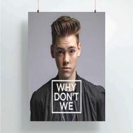 Onyourcases Zach Herron Why Don t We Art Custom Poster Silk Poster Wall Decor Home Decoration Wall Art Satin Silky Decorative Wallpaper Personalized Wall Hanging 20x14 Inch 24x35 Inch Poster