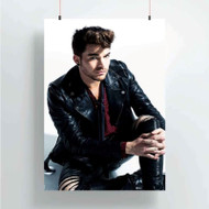 Onyourcases Adam Lambert Custom Poster New Silk Poster Wall Decor Home Decoration Wall Art Satin Silky Decorative Wallpaper Personalized Wall Hanging 20x14 Inch 24x35 Inch Poster