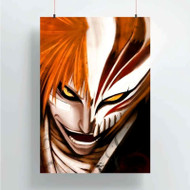 Onyourcases Bleach Face Custom Poster New Silk Poster Wall Decor Home Decoration Wall Art Satin Silky Decorative Wallpaper Personalized Wall Hanging 20x14 Inch 24x35 Inch Poster