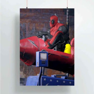 Onyourcases Deadpool Rocket Custom Poster New Silk Poster Wall Decor Home Decoration Wall Art Satin Silky Decorative Wallpaper Personalized Wall Hanging 20x14 Inch 24x35 Inch Poster