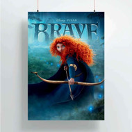 Onyourcases Disney Brave Custom Poster New Silk Poster Wall Decor Home Decoration Wall Art Satin Silky Decorative Wallpaper Personalized Wall Hanging 20x14 Inch 24x35 Inch Poster