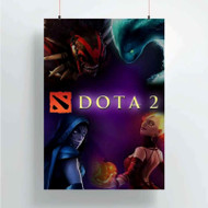 Onyourcases Dota 2 Games Custom Poster New Silk Poster Wall Decor Home Decoration Wall Art Satin Silky Decorative Wallpaper Personalized Wall Hanging 20x14 Inch 24x35 Inch Poster