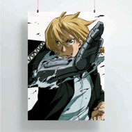 Onyourcases Fullmetal Alchemist Brotherhood Edward Elric Custom Poster New Silk Poster Wall Decor Home Decoration Wall Art Satin Silky Decorative Wallpaper Personalized Wall Hanging 20x14 Inch 24x35 Inch Poster