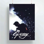 Onyourcases G Eazy Sing Custom Poster New Silk Poster Wall Decor Home Decoration Wall Art Satin Silky Decorative Wallpaper Personalized Wall Hanging 20x14 Inch 24x35 Inch Poster