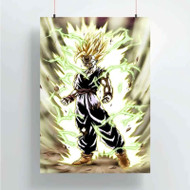 Onyourcases Gohan Super Saiyan Dragon Ball Z Custom Poster New Silk Poster Wall Decor Home Decoration Wall Art Satin Silky Decorative Wallpaper Personalized Wall Hanging 20x14 Inch 24x35 Inch Poster