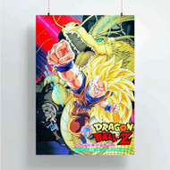 Onyourcases Goku Super Saiyan 3 Dragon Ball Z Custom Poster New Silk Poster Wall Decor Home Decoration Wall Art Satin Silky Decorative Wallpaper Personalized Wall Hanging 20x14 Inch 24x35 Inch Poster