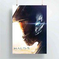 Onyourcases Halo 5 Guardians Custom Poster New Silk Poster Wall Decor Home Decoration Wall Art Satin Silky Decorative Wallpaper Personalized Wall Hanging 20x14 Inch 24x35 Inch Poster