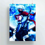 Onyourcases Hatake Kakashi Naruto Shippuden Custom Poster New Silk Poster Wall Decor Home Decoration Wall Art Satin Silky Decorative Wallpaper Personalized Wall Hanging 20x14 Inch 24x35 Inch Poster