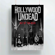 Onyourcases Hollywood Undead Day of the Dead Custom Poster New Silk Poster Wall Decor Home Decoration Wall Art Satin Silky Decorative Wallpaper Personalized Wall Hanging 20x14 Inch 24x35 Inch Poster