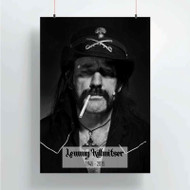Onyourcases Lemmy Killmister Motorhead Custom Poster New Silk Poster Wall Decor Home Decoration Wall Art Satin Silky Decorative Wallpaper Personalized Wall Hanging 20x14 Inch 24x35 Inch Poster