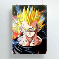Onyourcases Majin Vegeta Dragon Ball Custom Poster New Silk Poster Wall Decor Home Decoration Wall Art Satin Silky Decorative Wallpaper Personalized Wall Hanging 20x14 Inch 24x35 Inch Poster