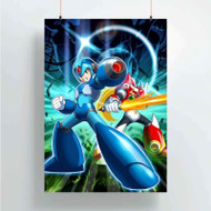 Onyourcases Megaman X Game Custom Poster New Silk Poster Wall Decor Home Decoration Wall Art Satin Silky Decorative Wallpaper Personalized Wall Hanging 20x14 Inch 24x35 Inch Poster