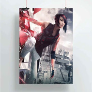 Onyourcases Mirror s Edge Catalyst Faith Connors Custom Poster New Silk Poster Wall Decor Home Decoration Wall Art Satin Silky Decorative Wallpaper Personalized Wall Hanging 20x14 Inch 24x35 Inch Poster